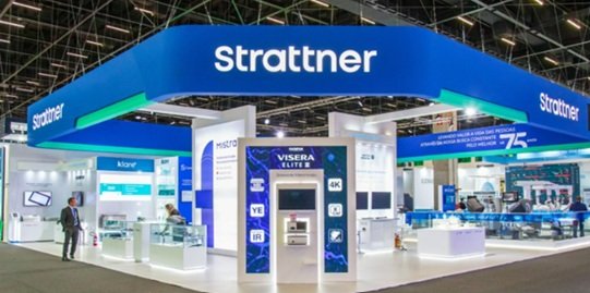 Estande da Strattner na Hospitalar 2026- F29