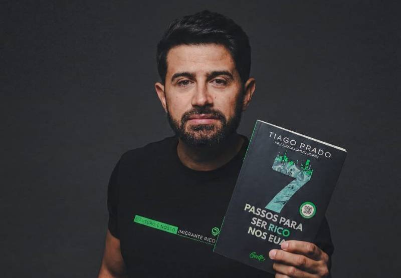 Tiago Prado também vai lançar seu livro em Belo Horizonte e Goiânia