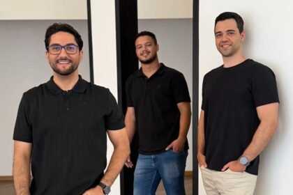 Fundadores ZiveAI: Lucas Anjos, João Pedro e Thalles de Morais.