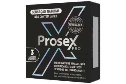 Prosex Pro é fabricado com látex sintético Cariflex; Inaltex é a primeira fábrica do Brasil a desenvolver e produzir esse tipo de preservativo.
