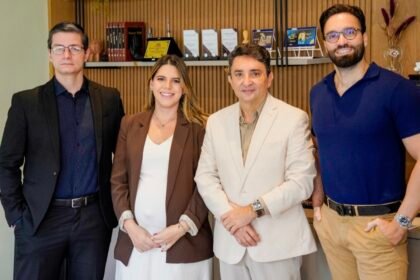 João Dornelles, Luana Borges, Eduardo Gomes de Matos e Eduardo Hamdan