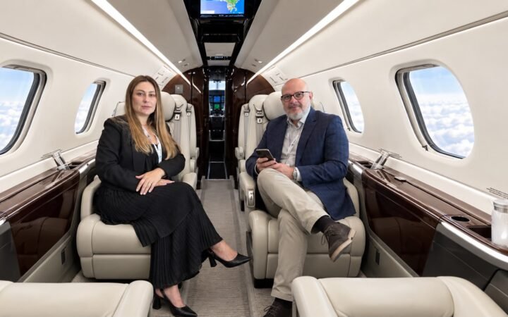 Paula Soffo Hoffmann e Raul Marinho, sócios-diretores da FLY CGC.