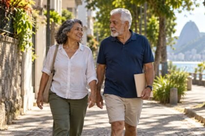 Casal acima dos 60 anos; o mercado de planos criou produtos específicos para esse público.