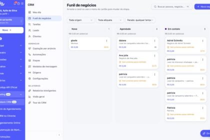 Lançamento do CRM nativo integrado à plataforma Belasis, voltado ao setor de beleza e bem-estar, com foco em vendas e retenção.