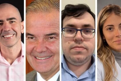 Médicos Marco Orsini, Acary Bulle Oliveira, Wladimir Bocca e a pesquisadora Eduarda Iennaco