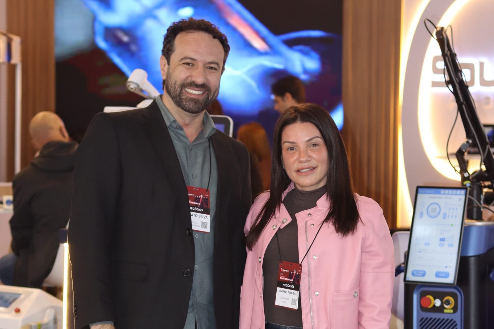 Renato Silva, da Tessora, desenvolve a Eathern Longevité, marca de skincare de Viviane Aragão que tem presença na Beauty Fair.