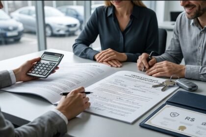 Crédito com garantia de veículo em concessionária