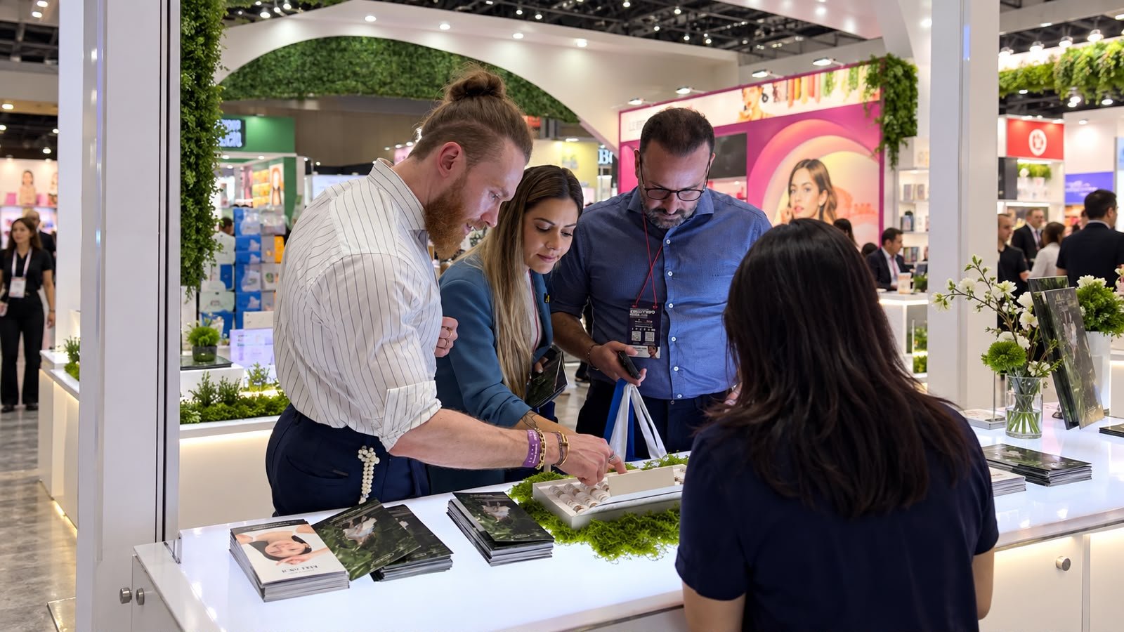 Carolina Facco participou da K-Beauty Expo Korea para encontrar ingredientes e formulações para os próximos produtos da Cicatribem.